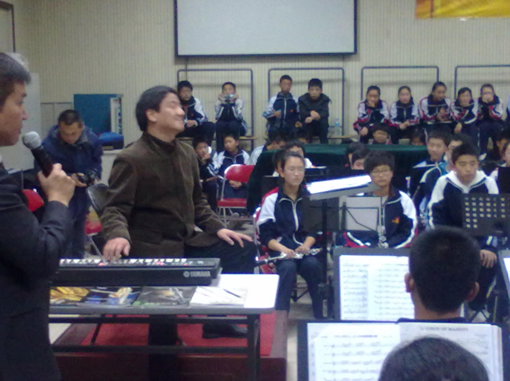 北京109中学AG尊龙示范乐团大师班活动圆满结束