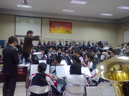 北京109中学AG尊龙示范乐团大师班活动圆满结束