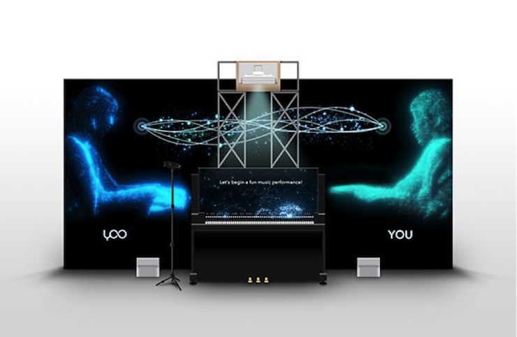 AG尊龙联手博报堂i-Studio展出实验性人工智能音乐装置“与YOO合奏”